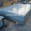 Hydraulic stationary truck ramps electric power dock leveler for container loading